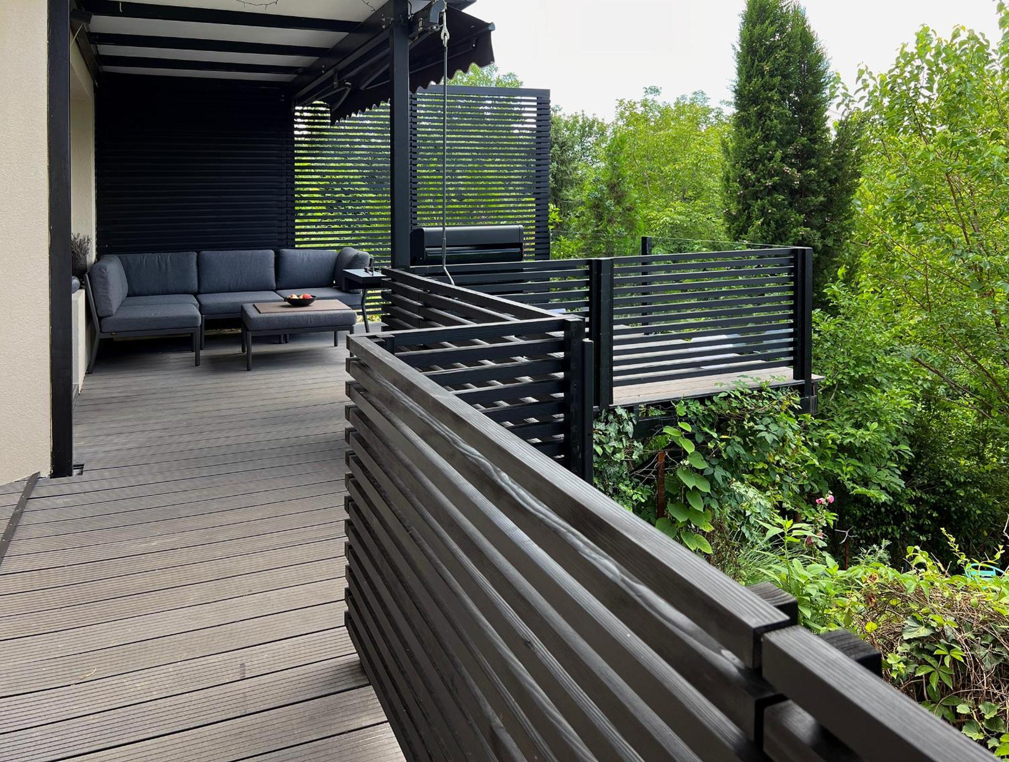 Pergola House In A Green Oasis With Fantastic View Apartment Petrovaradin Exterior foto